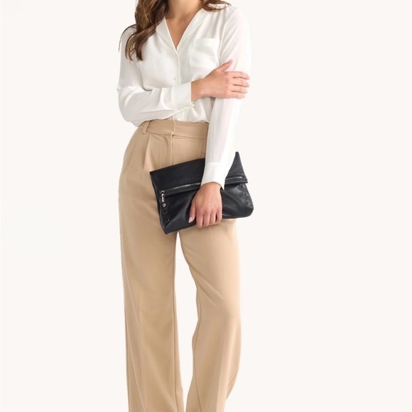 NWT Hammitt Large VIP Black/Gunmetal Crossbody - Picture 2 of 15